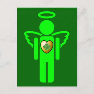 Irish Angel postcard