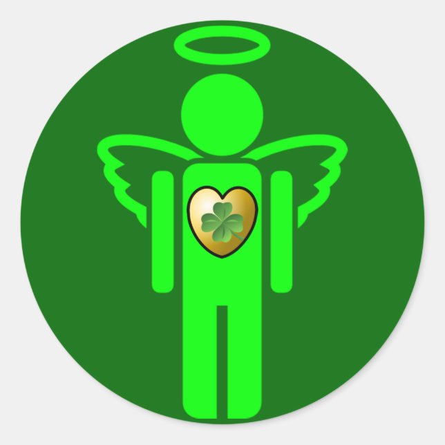 Irish Angel sticker (Front)