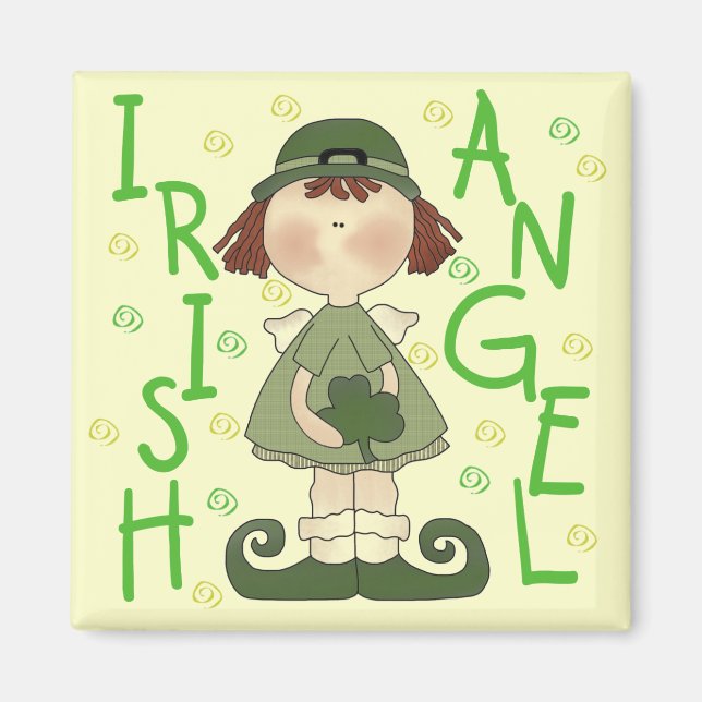 Irish Angel T-shirts and Gifts Magnet (Front)
