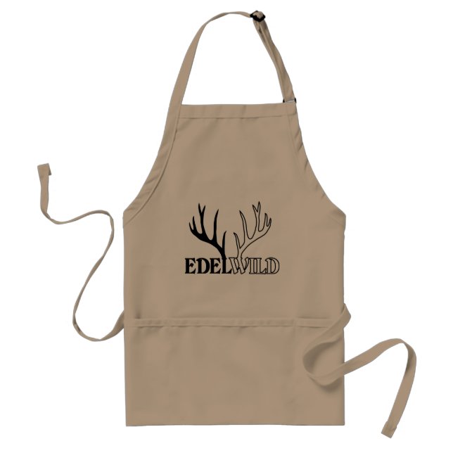 Irish antlers Irish parrot party Standard Apron (Front)
