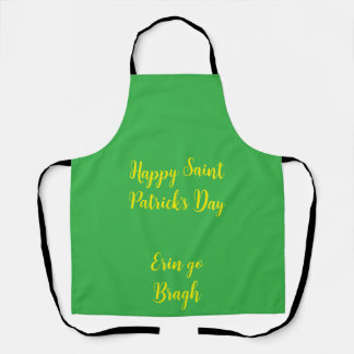 Irish Apron Saint Patrick's Day