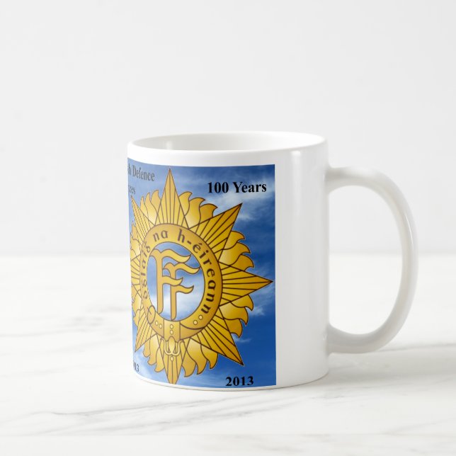 Irish Army badge for classic mug (Right)