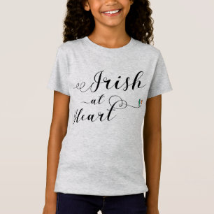 Irish At Heart Tee Shirt, Ireland