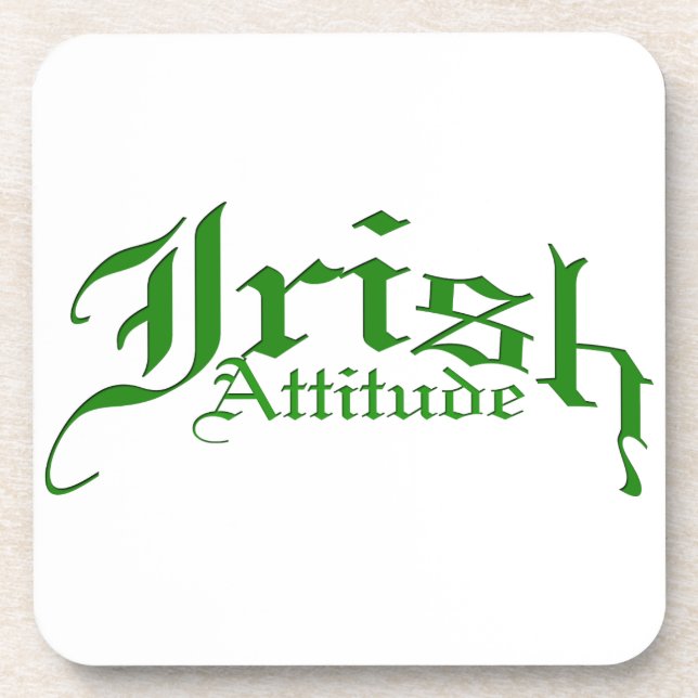 Irish Attitude Coaster (Front)