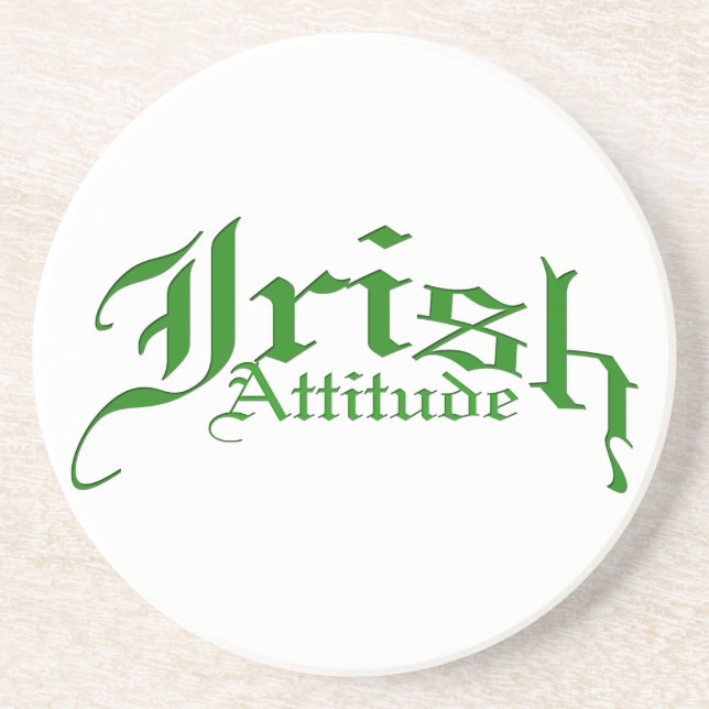 Irish Attitude Coaster (Front)