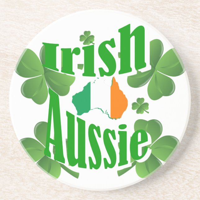 Irish aussie coaster (Front)