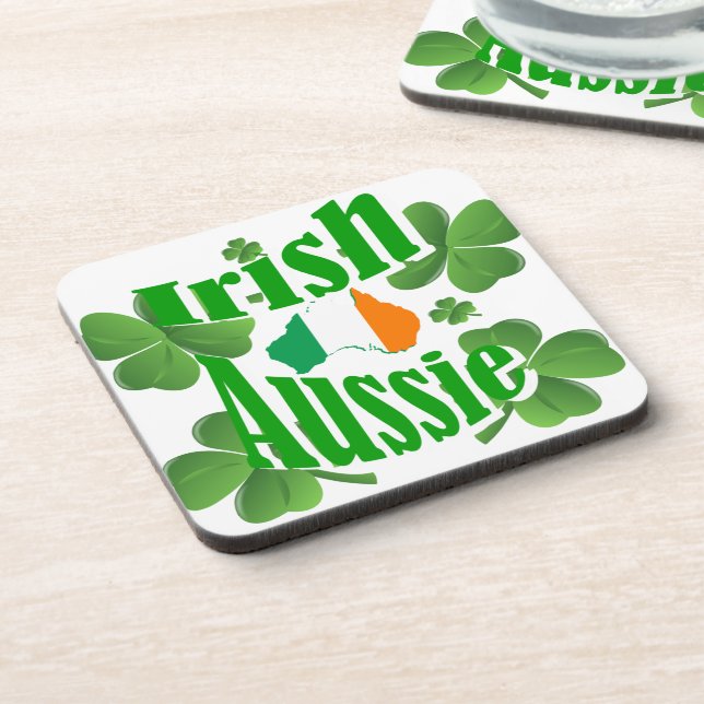 Irish aussie coaster (Left Side)