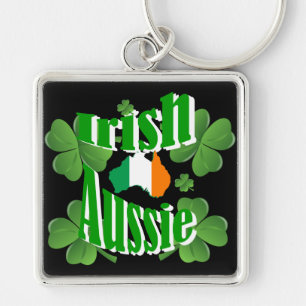 Irish aussie key ring