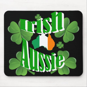 Irish aussie mouse mat