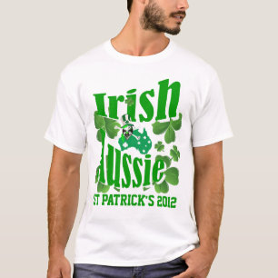 Irish Aussie St Patricks day T-Shirt