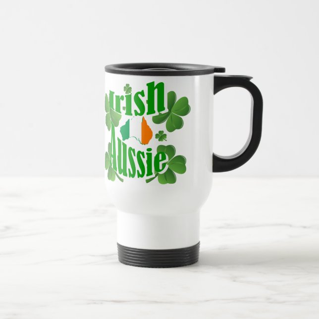 Irish aussie travel mug (Right)