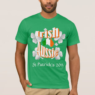 Irish Australian St Patrick's day T-Shirt