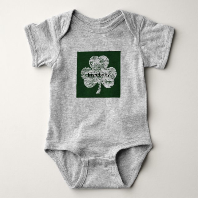 Irish baby bodysuit (Front)