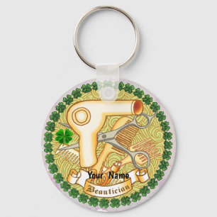 Irish Beautician  keychain