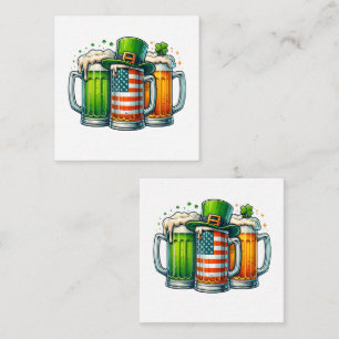 Irish Beer Ireland St Patricks Day Drinking Party Enclosure Card