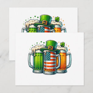 Irish Beer Ireland St Patricks Day Drinking Party Invitation