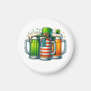 Irish Beer Ireland St Patricks Day Drinking Party Magnet