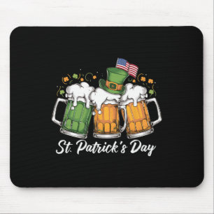 Irish Beer Ireland St Patricks Day Drinking Party Mouse Mat