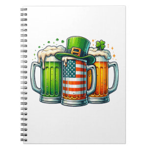 Irish Beer Ireland St Patricks Day Drinking Party Notebook