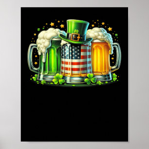 Irish Beer Ireland St Patricks Day Drinking Party Poster