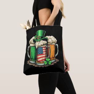 Irish Beer Ireland St Patricks Day Drinking Party  Tote Bag