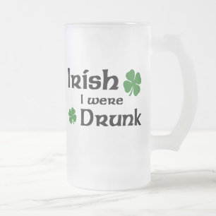 Irish beer mug