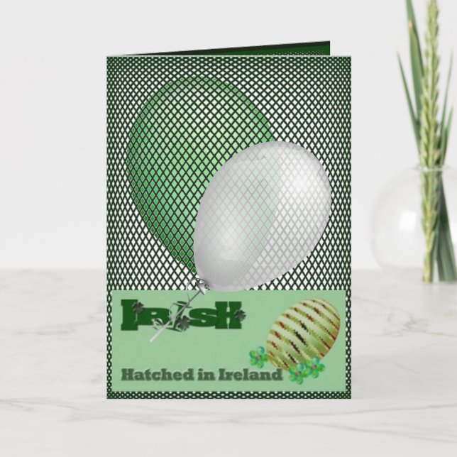 Irish Birthday Card (Front)