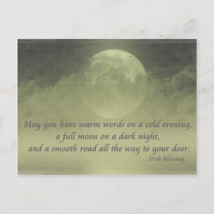 Irish Blessing (2) Postcard