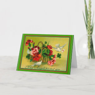 Irish Blessing Angels Protect You St. Patrick's Card