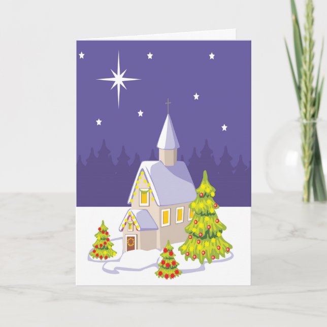 Irish Blessing Christmas Card (Front)