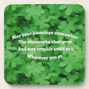 Irish Blessing Coaster