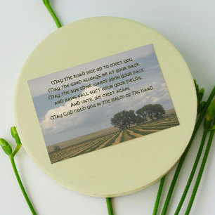 Irish Blessing Farmland Card