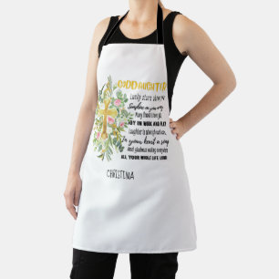 Irish Blessing For GODDAUGHTER - Personalised Gift Apron