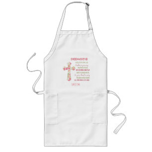 Irish Blessing For GODDAUGHTER - Personalised Gift Long Apron
