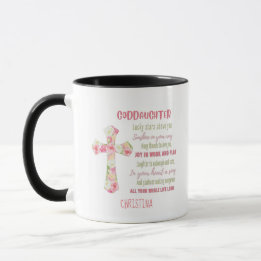 Irish Blessing For GODDAUGHTER - Personalised Gift Mug