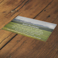 Irish Blessing Green Valley Landscape