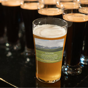Irish Blessing Green Valley Photo Glass