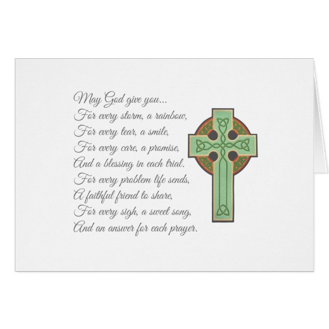Irish Blessing II (Front Horizontal)
