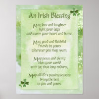Irish Blessing: May love and laughter