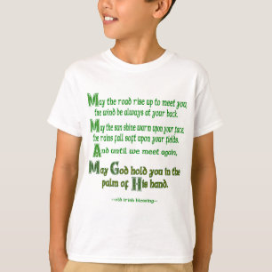 Irish Blessing May the Road Rise to Meet You T-Shirt