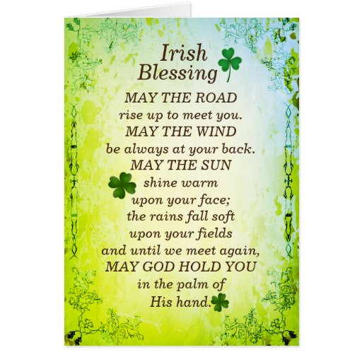 Image of Irish Blessing, May the Road Rise Up to Meet You