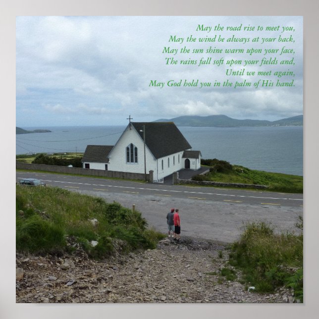 Irish Blessing Poster - County Kerry (Front)