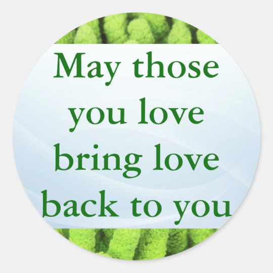 Irish Blessing stickers
