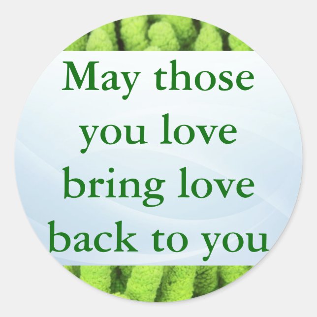 Irish Blessing stickers (Front)