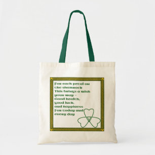 Irish blessing tote
