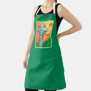 Irish Blessings Cross Personalised Apron