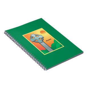 Irish Blessings Cross Personalised Notebook