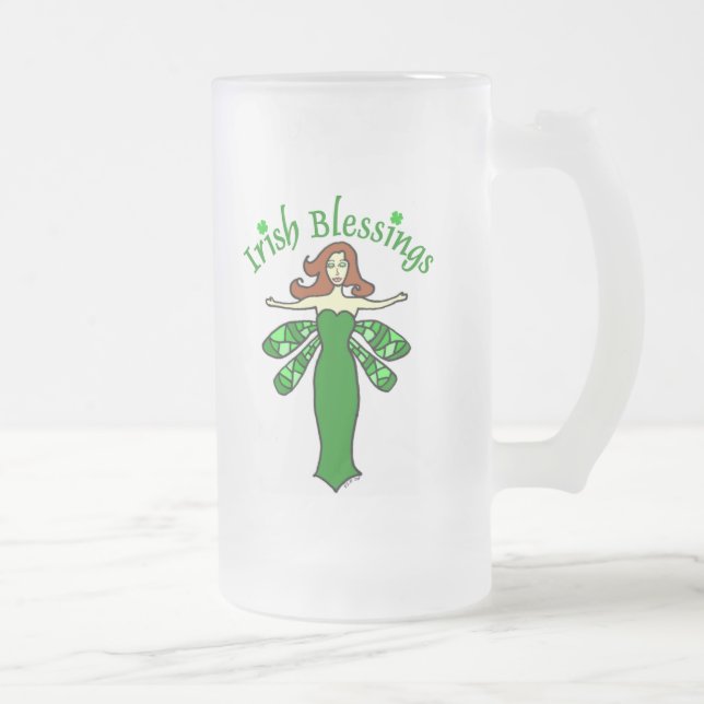 Irish Blessings Fairy Mug (Right)