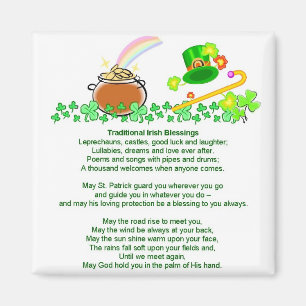 Irish Blessings Magnet