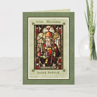 Irish Blessings - Saint Patrick Card